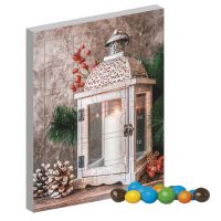 Mini Adventskalender mit Schoko-Erdnüssen und Werbedruck Bild 1