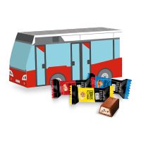 3D Oster Bus Lindt HELLO Mini Sticks mit Werbebedruckung Bild 1