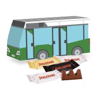 3D Präsent Bus Toblerone Minis mit Werbedruck Bild 1