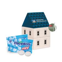 3D Präsent Haus 2er mentos Mint mit Werbedruck Bild 2