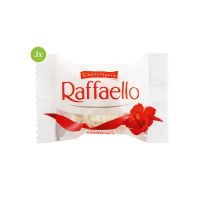 3er Ferrero Raffaello Präsent in Sichtfensterkartonage mit Werbedruck Bild 3