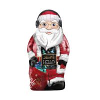 10 g Lindt HELLO Xmas Santa in Faltschachtel mit Sichtfenster und Werbedruck Bild 3