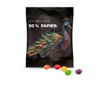 10 g Skittles Fruits Kaubonbons in Werbetütchen mit 50 % Papieranteil und Werbedruck Bild 1
