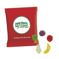 6,5 g HARIBO Mini-Tropi-Frutti Fruchtgummi im Werbetütchen mit Logodruck Bild 1