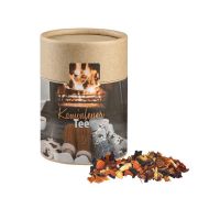 60 g Kaminfeuer Tee in kompostierbarer Pappdose mit Werbeetikett Bild 1