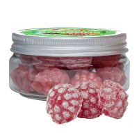 70 g Himbeer-Bonbons in Sweet Dose mit Werbeetikett Bild 1