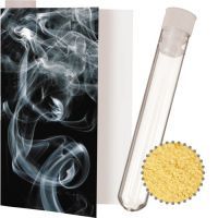 9 g Rauch-Salz im Reagenzglas in Faltkarte mit Werbedruck Bild 1