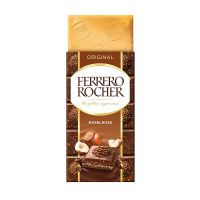 90 g Ferrero Rocher Schokoladentafel im Werbeschuber mit Logo-Ausstanzung Bild 4