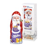 90 g Milka Weihnachtsmann in einer Werbebox Bild 1