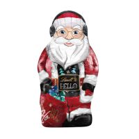 140 g Lindt HELLO Xmas Santa in Faltschachtel mit Sichtfenster und Werbedruck Bild 2