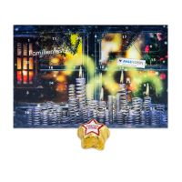 Adventskalender Midi mit Marzipansternen und Werbedruck Bild 1