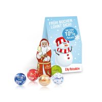 Christmas Mini Präsent Lindt Schokoladenmischung mit Werbedruck Bild 2