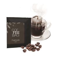 CoffeeBag Fairtrade mit Werbeetikett Bild 2