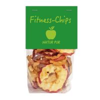 LogoFrucht Apfel Fitness-Chips mit Werbereiter Bild 2