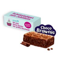 Milka Choco Brownie in Werbekartonage mit Logodruck Bild 1