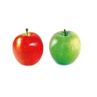 Premium Apfel in der Promotion-Verpackung mit Werbedruck Bild 2