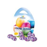 Premium Osterei Milka-Eier mit Werbedruck Bild 2