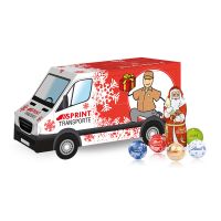 Weihnachts-Express Transporter Lindt mit Werbebedruckung Bild 1