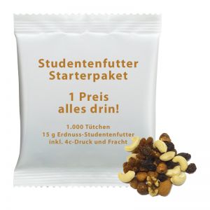 15 g Erdnuss-Studentenfutter 4c Starterpaket