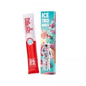 1er Mocktail Ice Strawberry Daiquiry in Werbekartonage mit Rundum-Druck