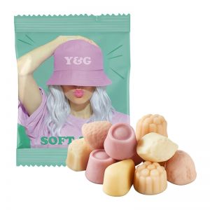 20 g Katjes Yoghurt-Gums im Werbetütchen mit Wunschbedruckung