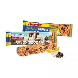 PowerBar Energy Riegel Banana Chocolate im Werbeschuber mit Logodruck