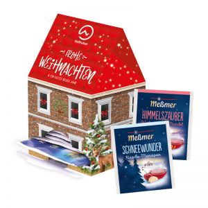 Tee-Haus Mini Weihnachtstee mit Werbedruck