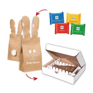 Mailingbox Bunny Bag Ritter SPORT minis mit Werbeanbringung