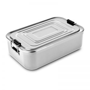 ROMINOX Lunchbox Quadria Silber XL