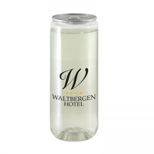 Werbedose Vitaminwasser Multifrucht mit Logodruck