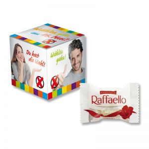 Mini Promo Würfel Raffaello mit Logodruck