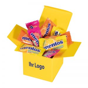 24 g Mentos Color-Box mit Logodruck