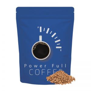 35 g Bio Instant Kaffee in Doypack mit rundum Werbedruck
