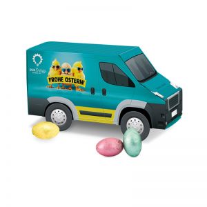 3D Oster Transporter Rettergut Schoko-Ostereier mit Werbebedruckung