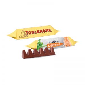35 g Toblerone Riegel im Werbeschuber mit Logodruck
