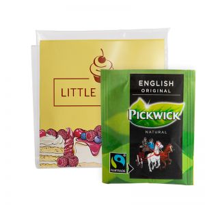 Pickwick English Tea im Tütchen mit bedruckbarem Einleger