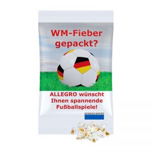 25 g salziges Bio Popcorn im Werbetütchen mit Logodruck
