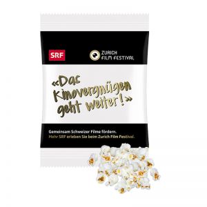 35 g süßes Popcorn im Werbetütchen mit Logodruck