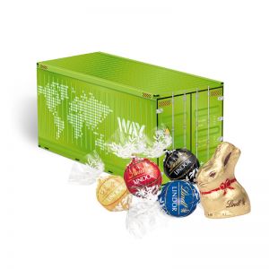 Oster Container Lindt Schokoladenmischung mit Logodruck