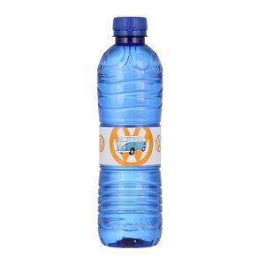 500ml Blaue Wasserflasche mit Logodruck