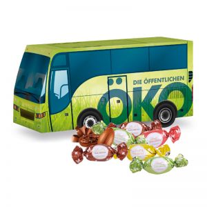 Oster Bus Lindt Macarons mit Werbedruck