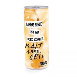 Express Getränke-Dose Eiskaffee mit bedruckbarer Sleeve-Folie