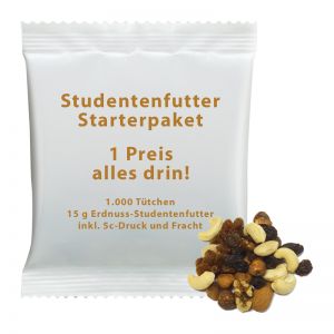 15 g Erdnuss-Studentenfutter 5c Starterpaket