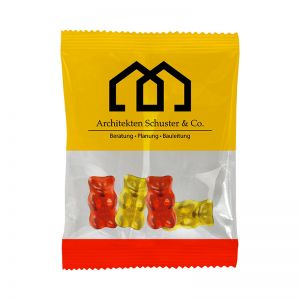 10 g HARIBO Goldbären farbliche Wunschmischung im Werbetütchen