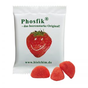 HARIBO Primavera Erdbeeren im Werbetütchen mit Logodruck