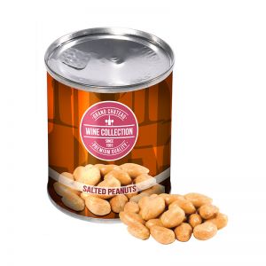 60 g Erdnüsse in einer Dose mit Werbe-Banderole