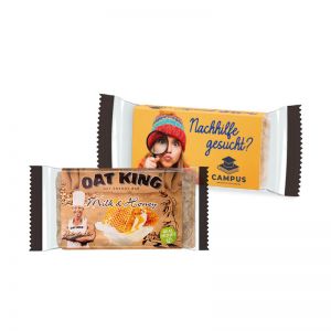 Oat King Milk & Honey im Werbeschuber mit Logodruck