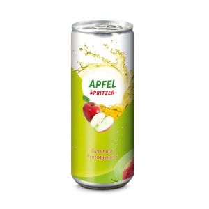 Werbedose Apfel Spritzer