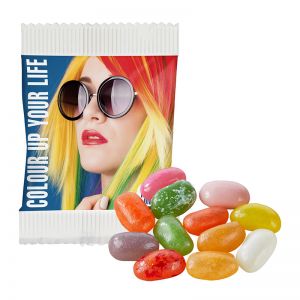 American Jelly Beans im Papier-Werbetütchen