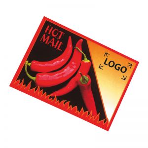 6 g Samen-Briefkarte Hot Mail mit Werbedruck